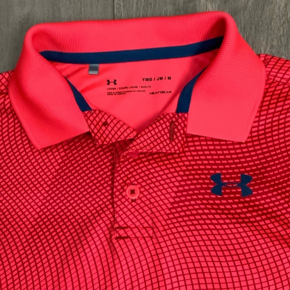 YOUTH (Medium) Under Armour Boys Golf polo